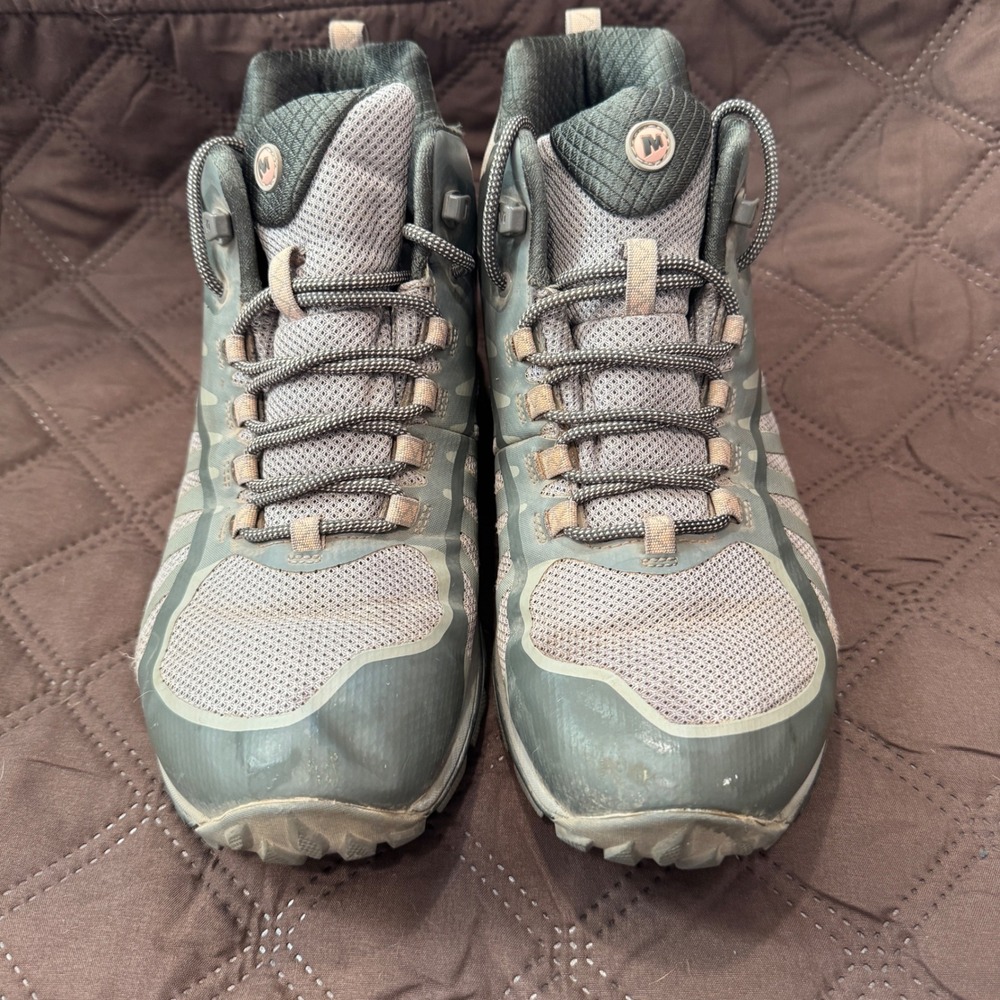 Merrell Siren Edge Q2 Mid Waterproof Hiking Boots W9 - Picture 2 of 8